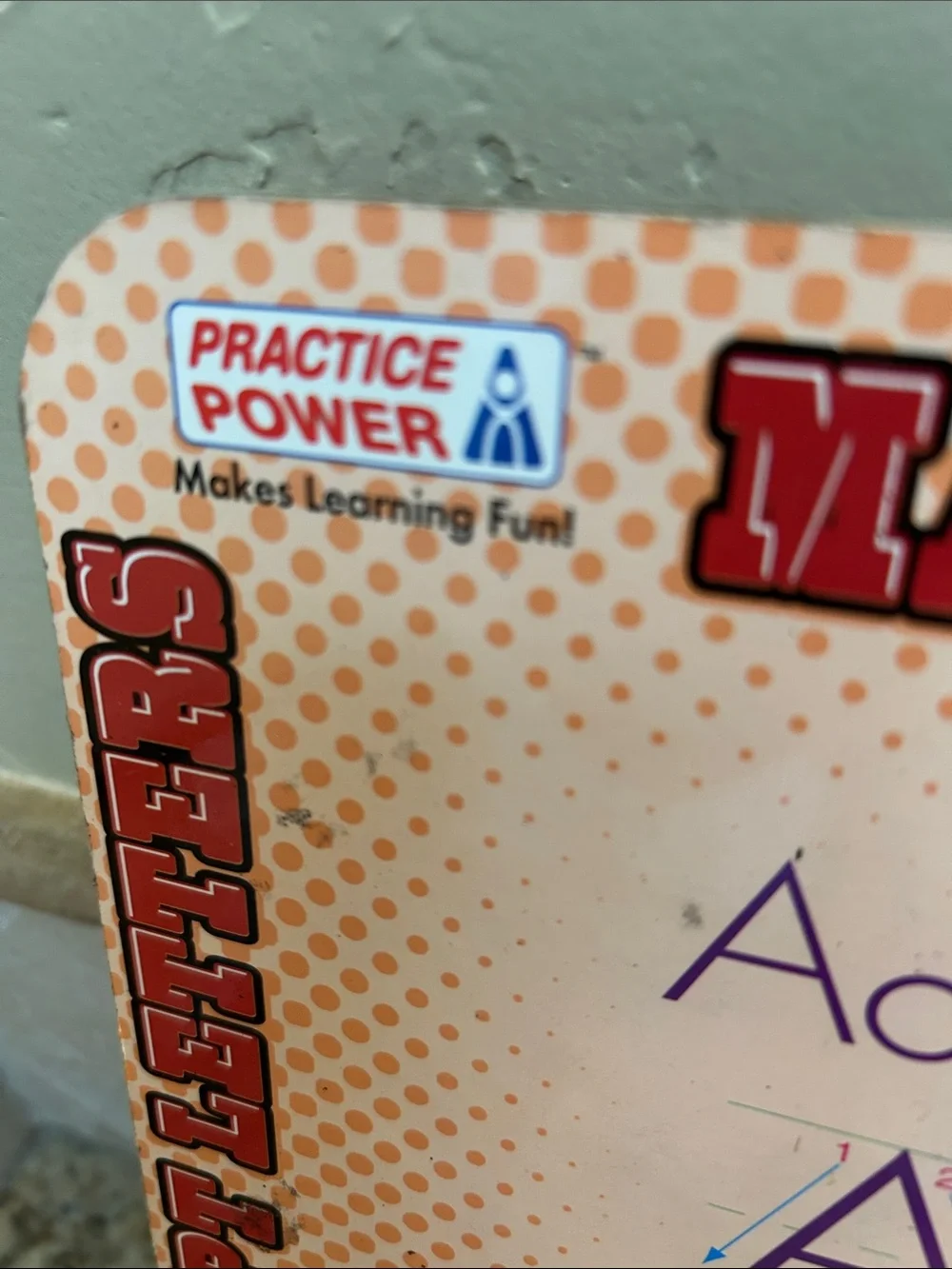 Manuscript Letters Lap Learner Practice Board – Alphabet Tracing